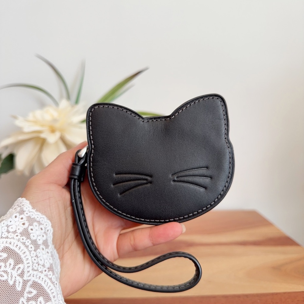 NWT Coach‎ Cat Coin Case